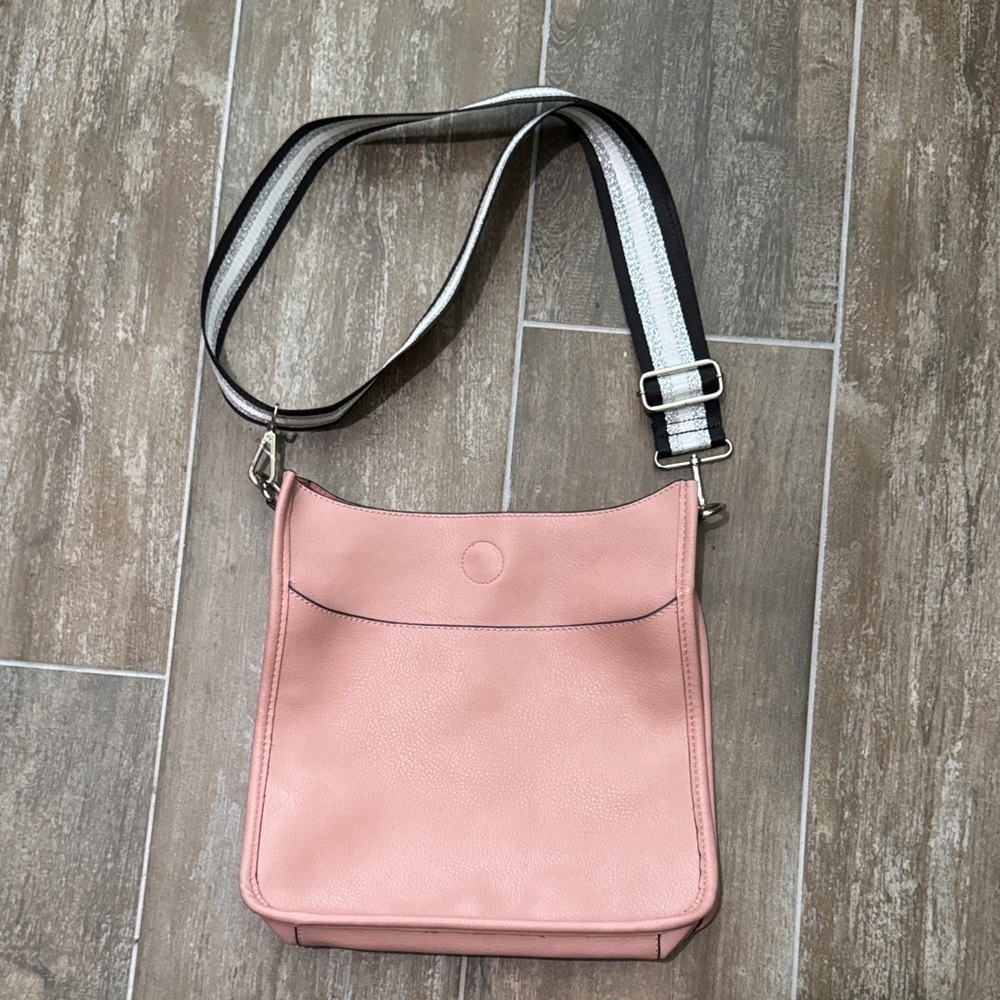 Coco + Carmen Blush Pink Alma Shoulder Bag